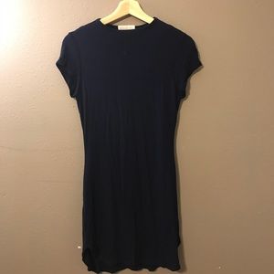 Navy blue dress